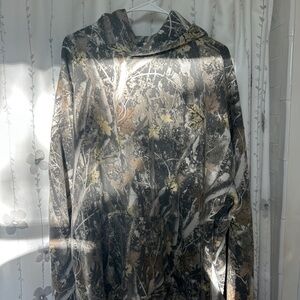 Abercrombie Popover Camouflage Hoodie